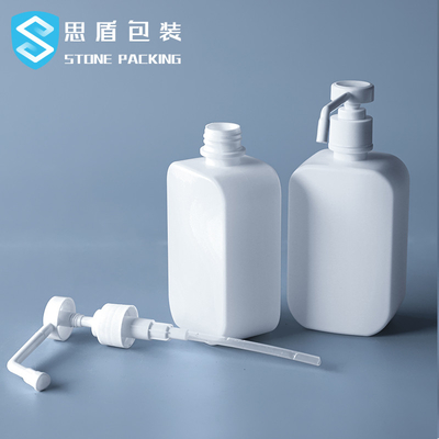 Bouteilles en plastique acides de jet d'ANIMAL FAMILIER de pompe gravure à l'eau forte 500ml pour le liquide propre