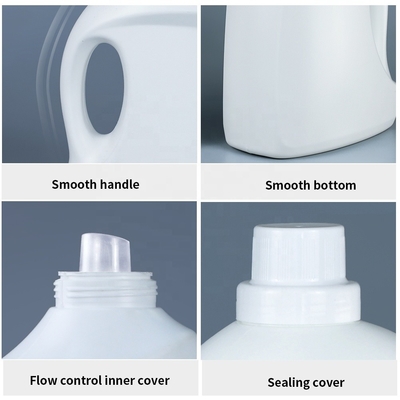 le détergent de blanchisserie vide de HDPE de couvercle à visser de 60mm met 2kg en bouteille 5kg
