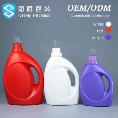 Le détergent vide en blanc de la blanchisserie 352mm de SIDUN met 2L en bouteille 3L 5L