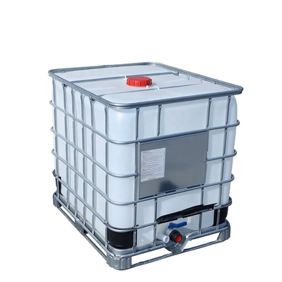 Réservoir chimique de place en métal de HDPE 1000 litres de poids de tare 56kg