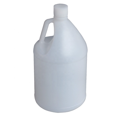 Rond translucide du HDPE 3.8L conteneurs chimiques de 1 gallon avec la poignée