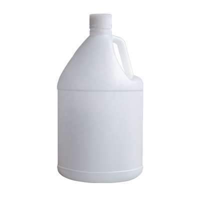 Rond translucide du HDPE 3.8L conteneurs chimiques de 1 gallon avec la poignée